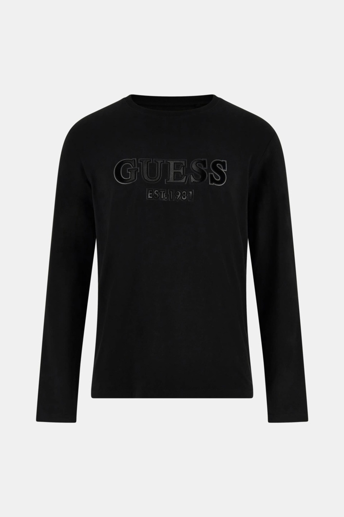T-SHIRT LONG SLEEVE - JET BLACK A996