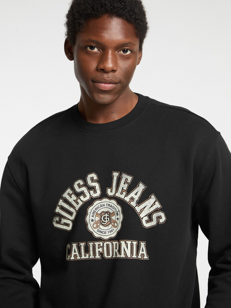 SWEATSHIRT - JET BLACK A996