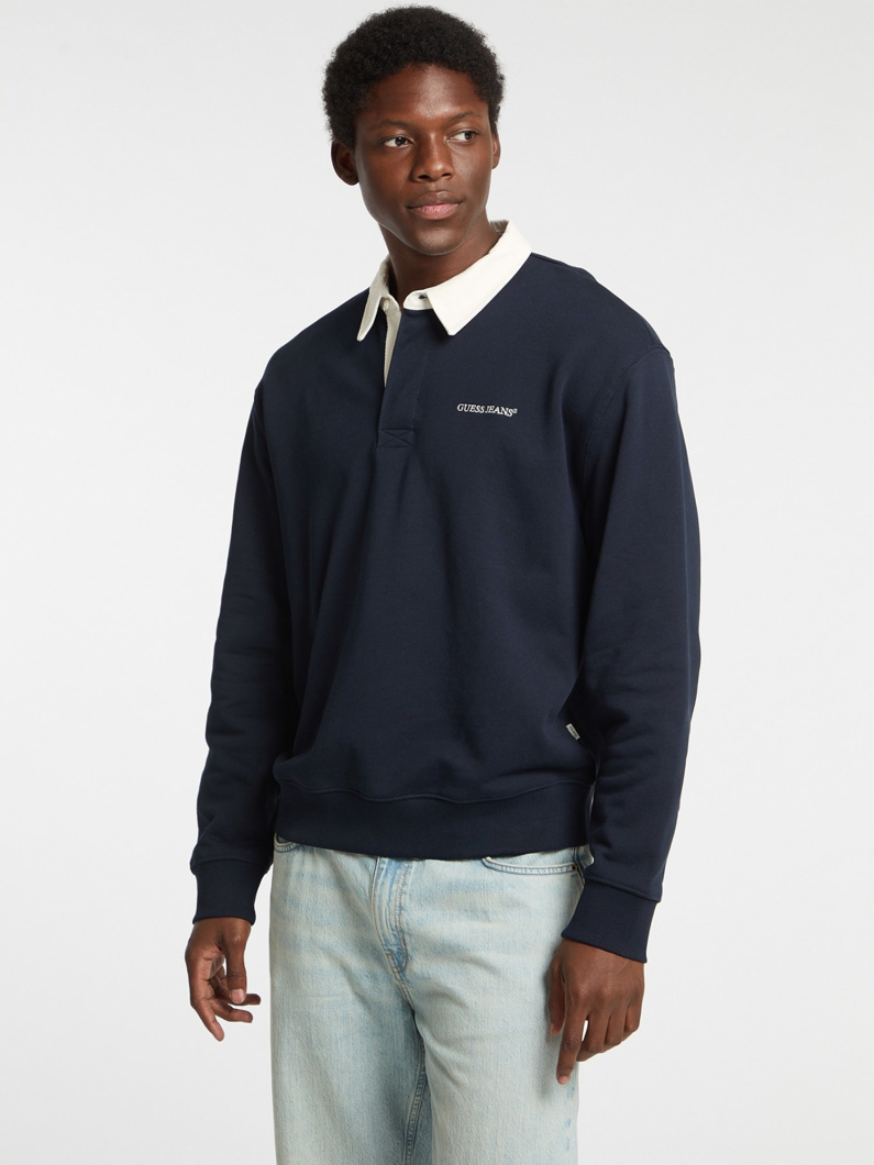 POLO LONG SLEEVE - OLIVE LIGHT GREEN