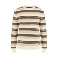 JUMPER - BROWN AND WHITE STRI