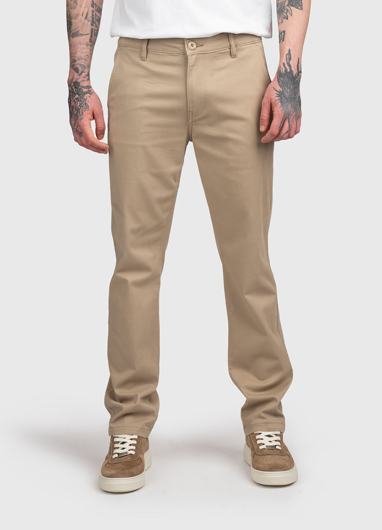 CHINO PANTS - JET BLACK A996