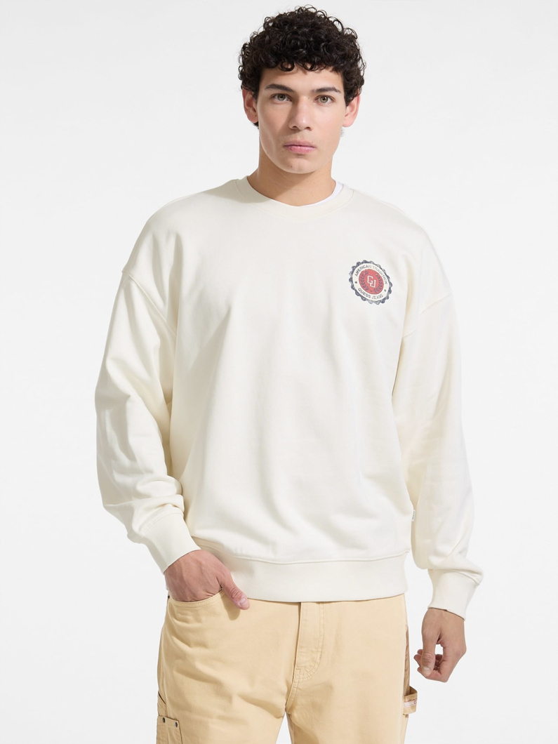 SWEATSHIRT - PRISTINE WHITE