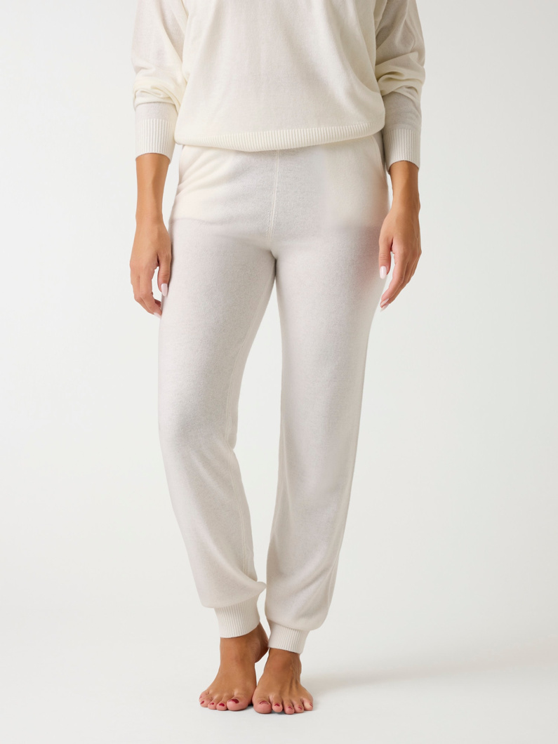 JOGGERS - SALT WHITE