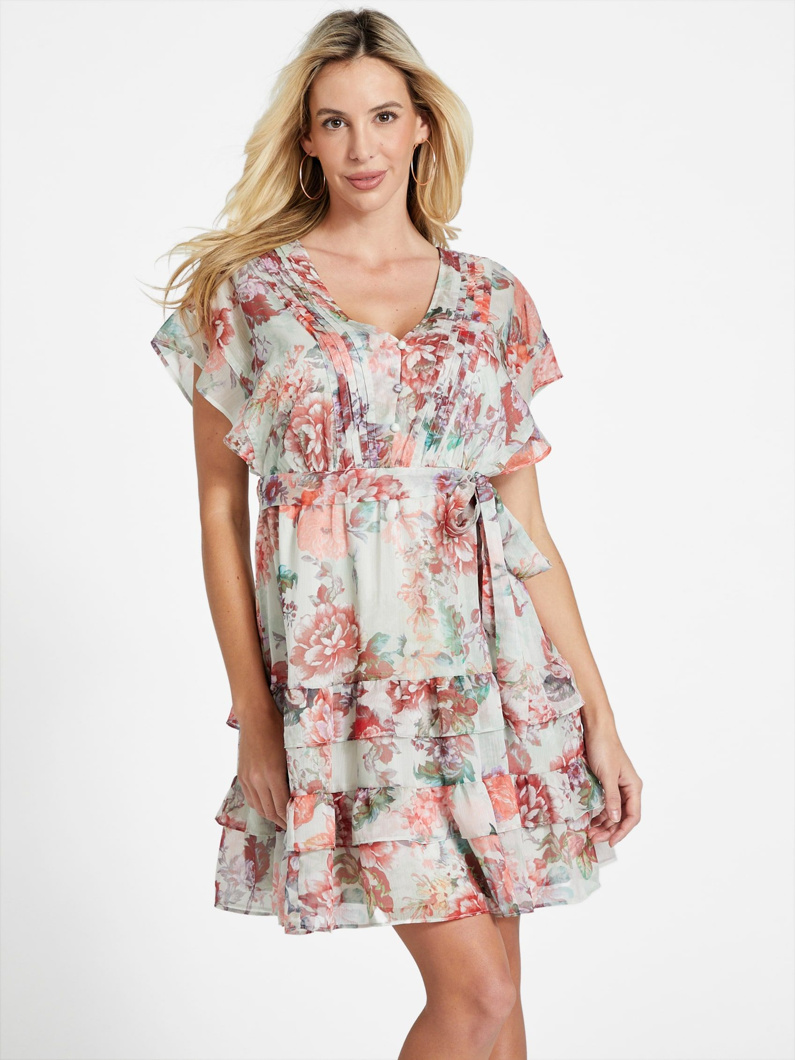 DRESS - SUNSET BLOOM PRINT