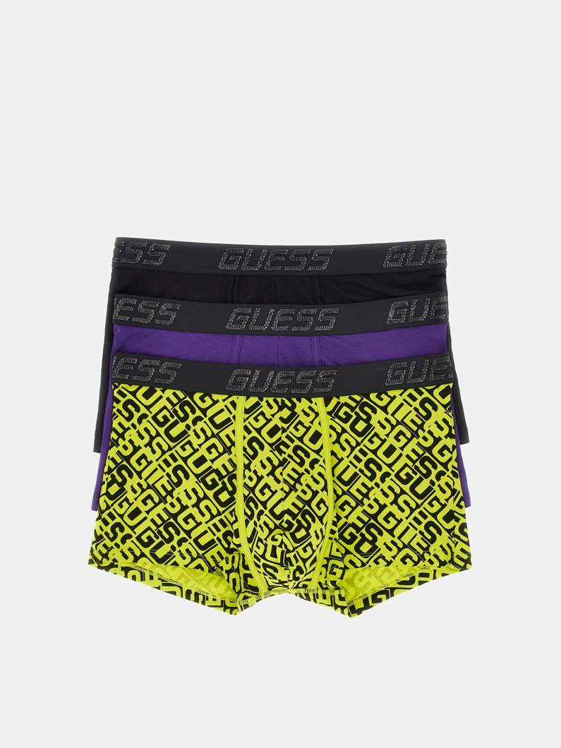 BOXERS 3 PACK - LIME GUESS TAPING
