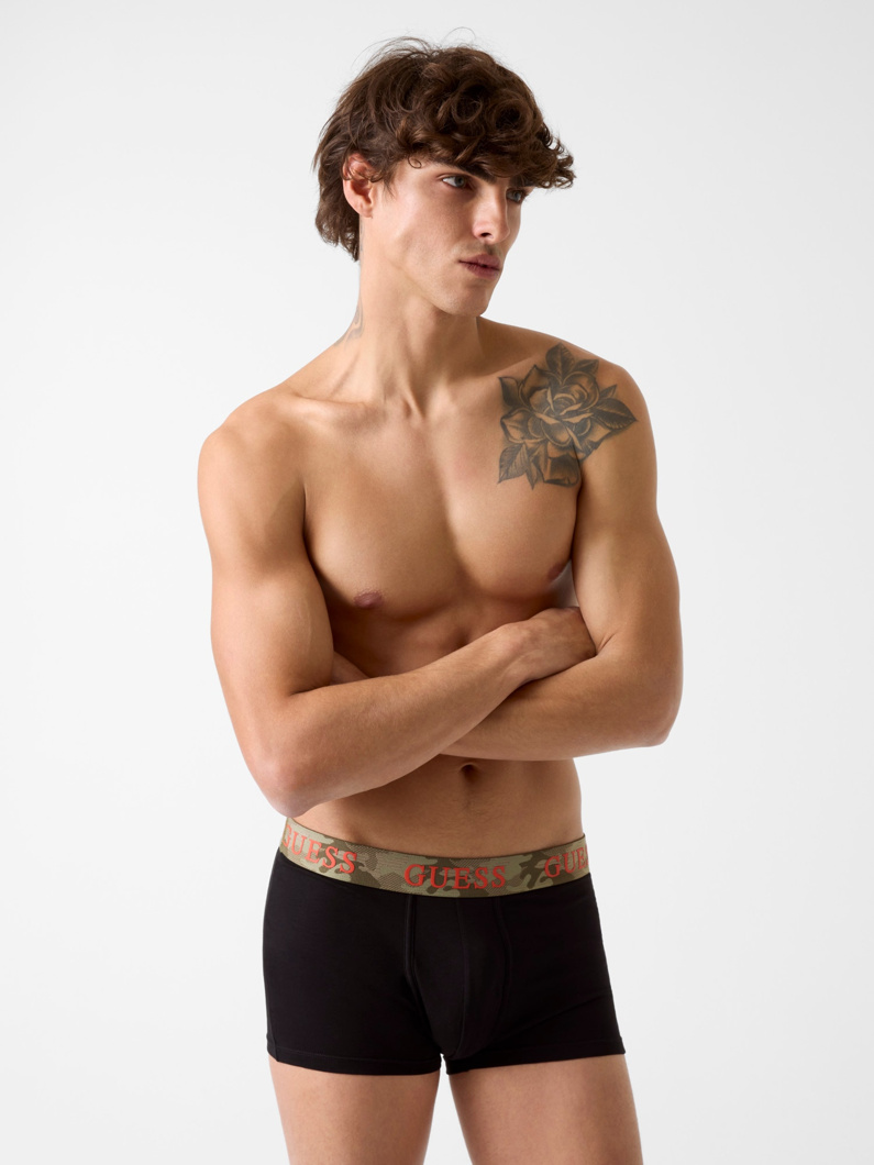 BOXERS 3 PACK - JET BLACK A996