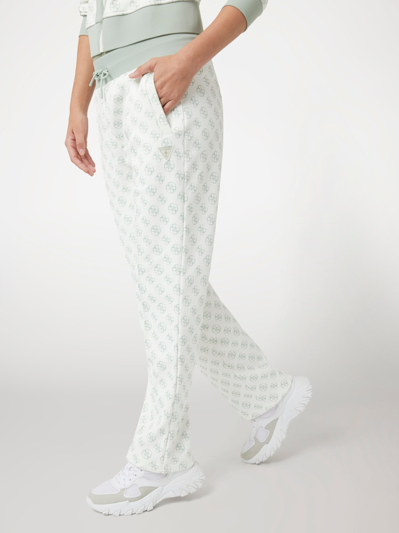 PANTS - 4G CIRCLE MINT AOP