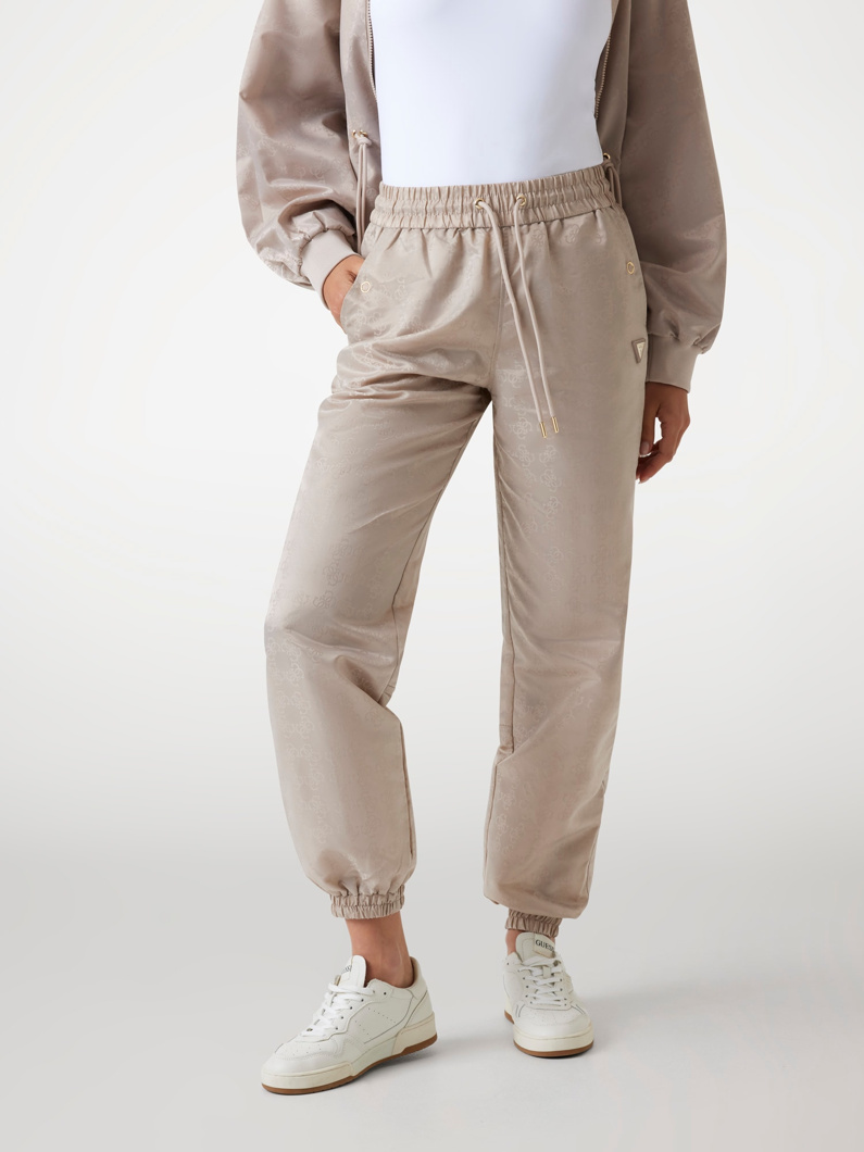 PANTS - 4G TAUPE JACQUARD