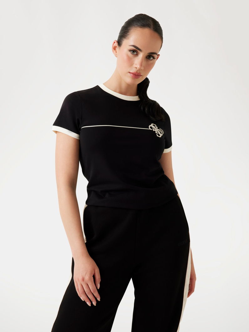 T-SHIRT SHORT SLEEVE - JET BLACK A996