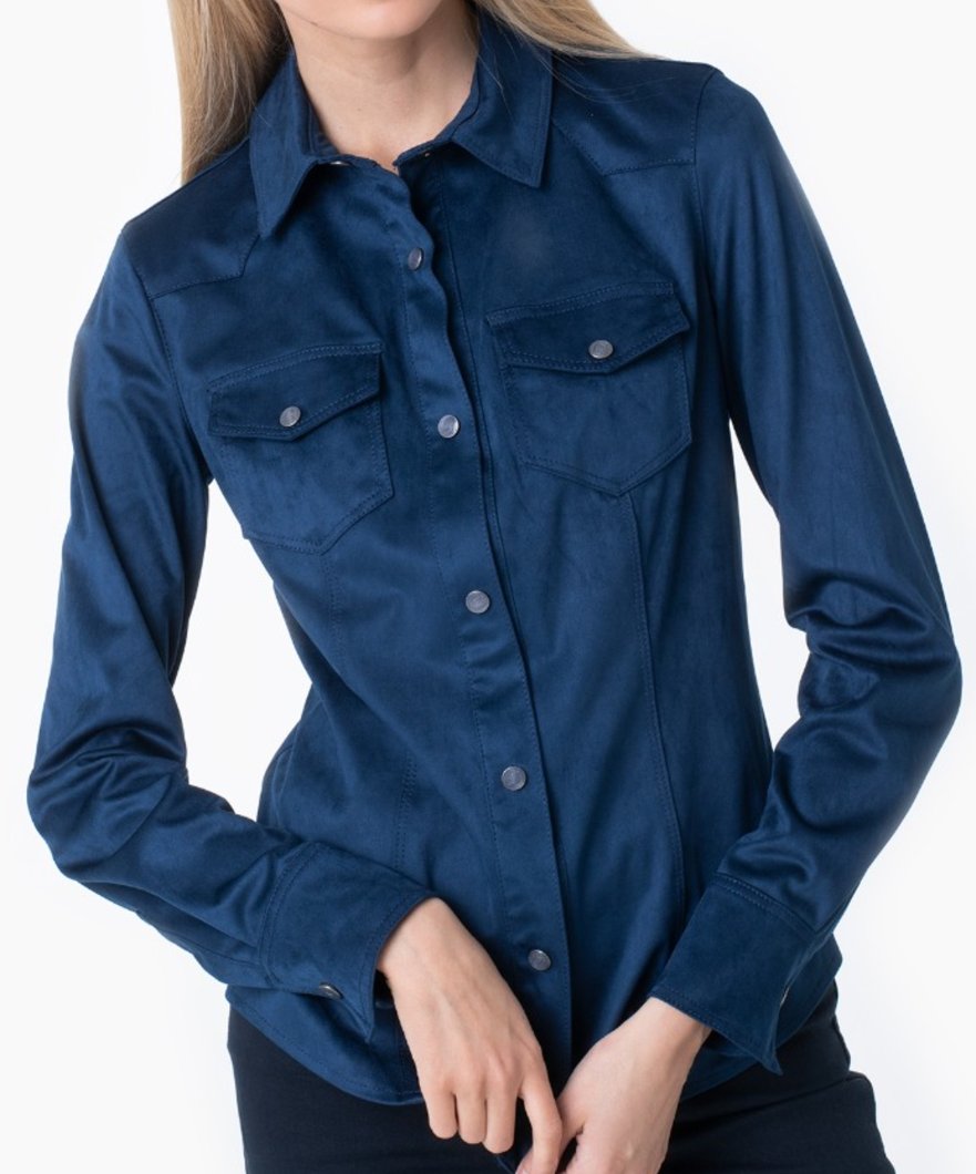 BLOUSE - SECRET BLUE