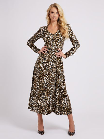 DRESS - ICONIC JAGUAR PRINT