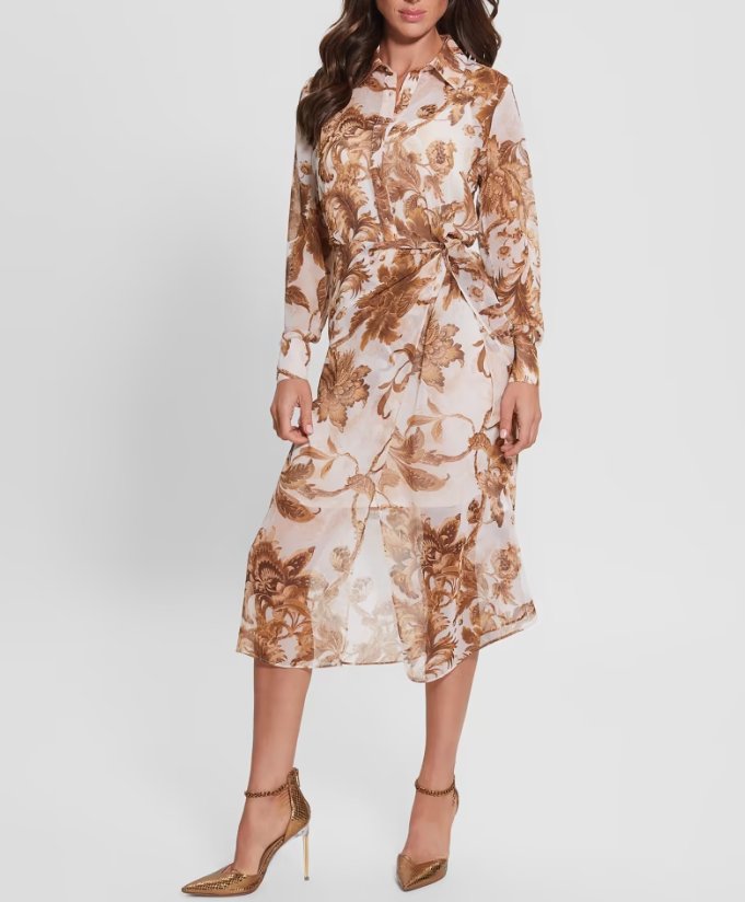 DRESS - PORCELAIN FLORAL PRI