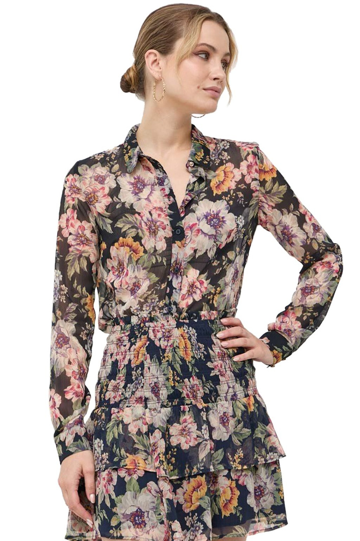 SHIRT - CIAOBELLA PRINT BLUE