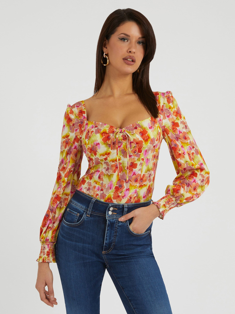 BLOUSE - CIAOBELLA PRINT BLUE