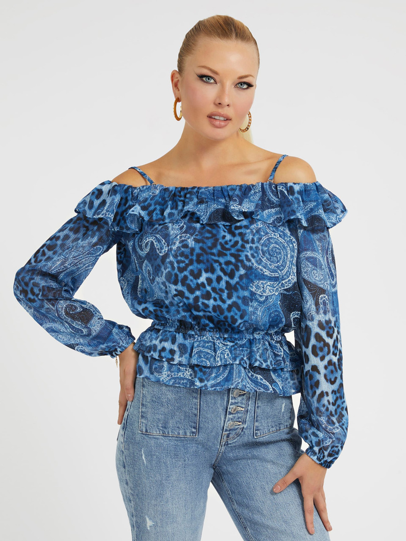 BLOUSE - NORDIC SEA KASHMIR
