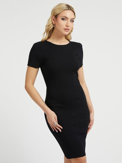 DRESS - JET BLACK A996