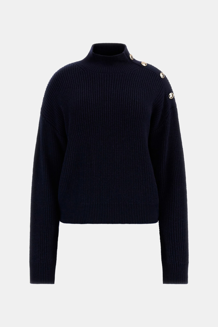 SWEATSHIRT - JET BLACK A996