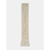 FUR SCARF - GROUND COFFEE