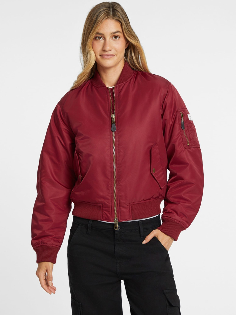 BOMBER - RAVISHING RED