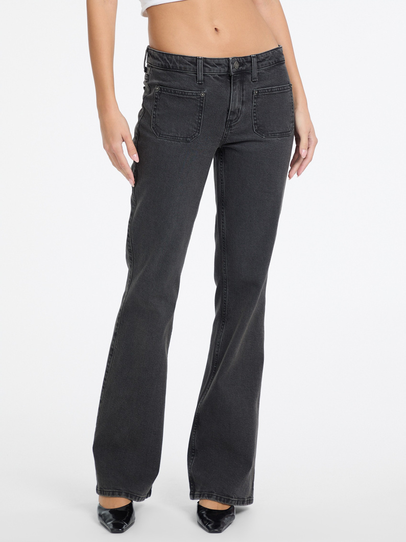 JEANS - GJ AGED BLACK WASH