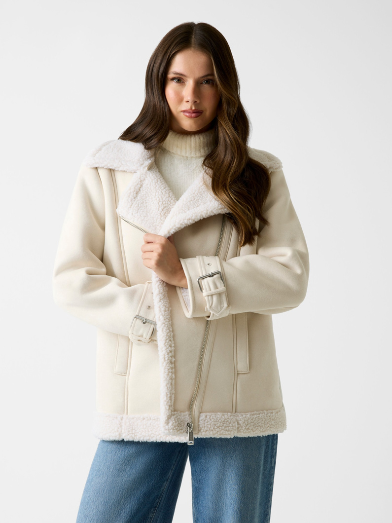 JACKET - CREAM WHITE