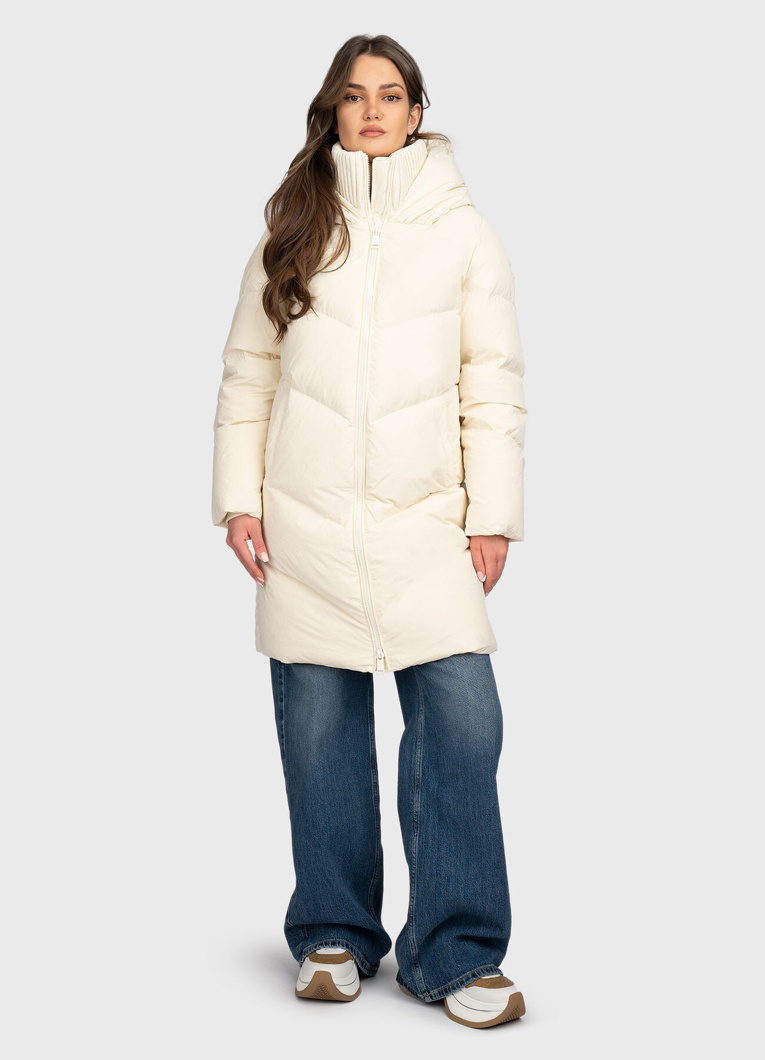 DOWN JACKET - CREAM WHITE