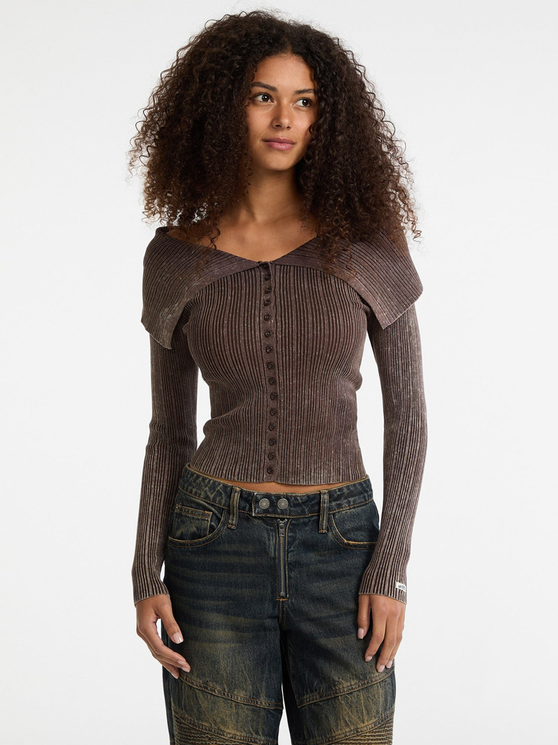 CARDIGAN - CHESTNUT PIE MULTI