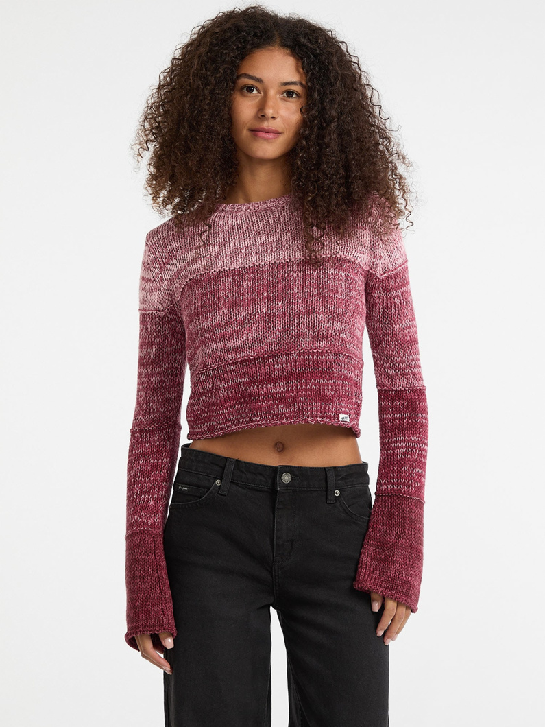 SWEATER - BALLROOM RED MULTI