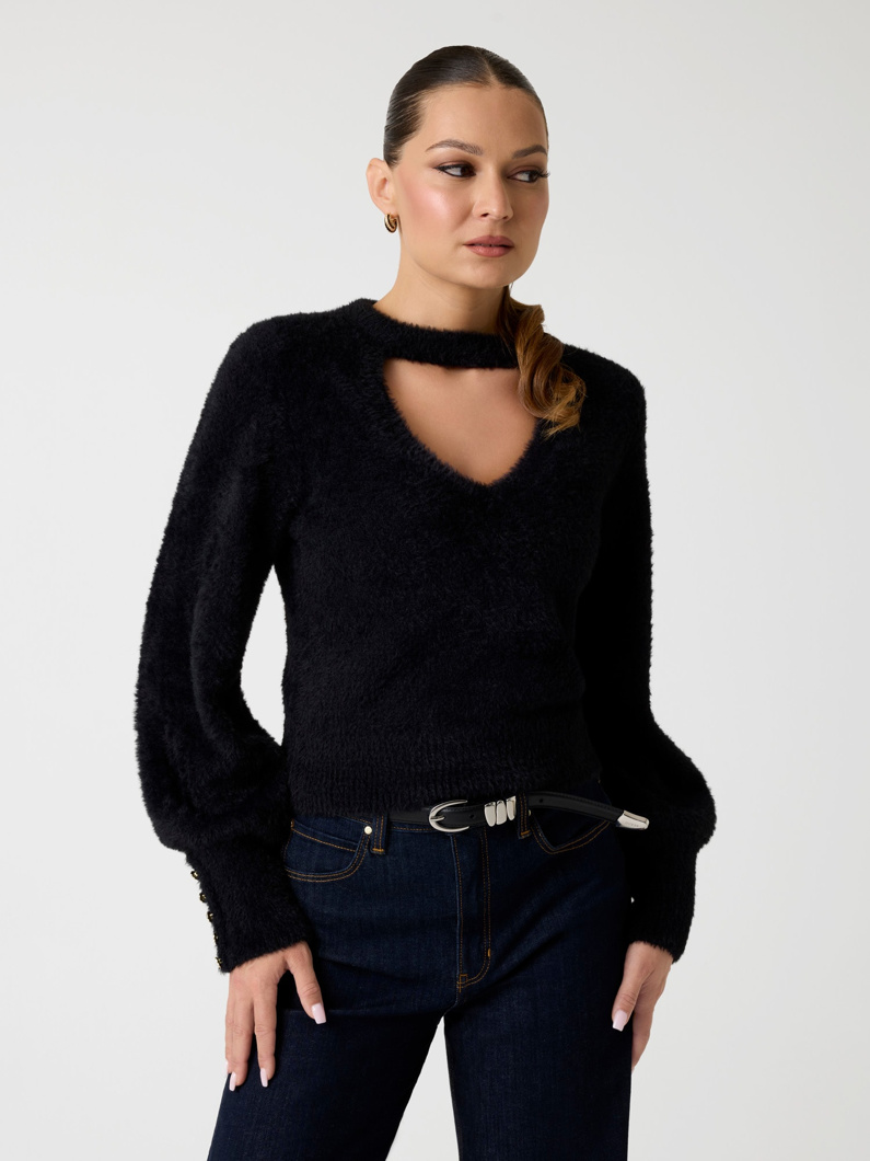 SWEATER - JET BLACK A996