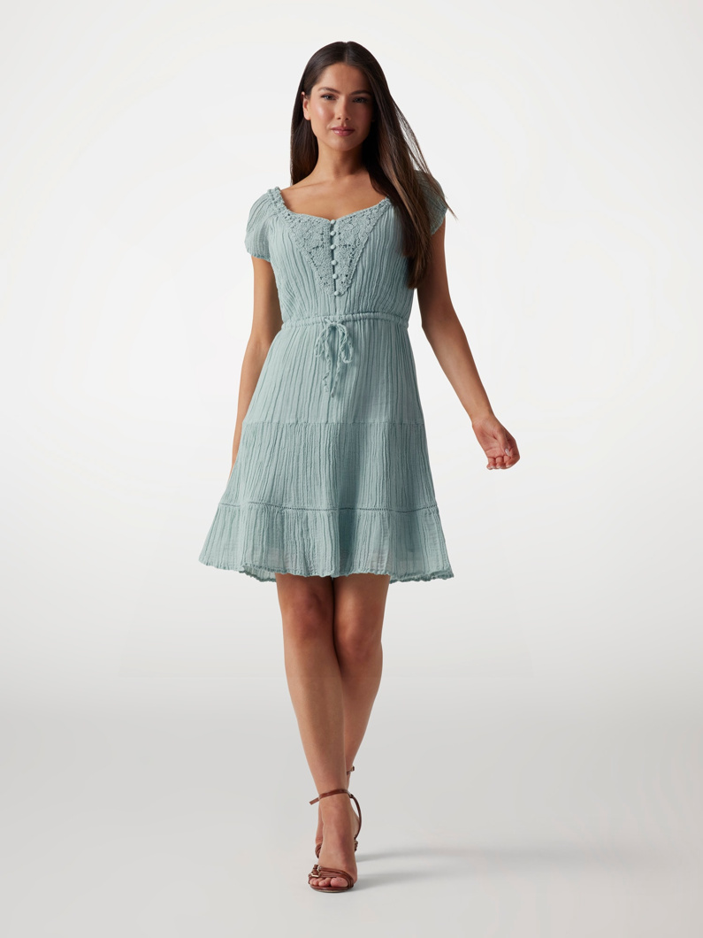 DRESS - SEAFOAM MIST MULTI