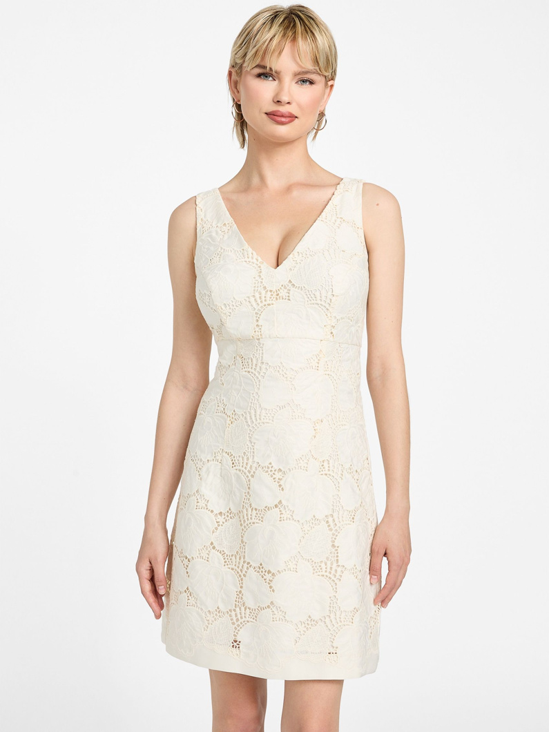 DRESS - BUTTER ICECREAM MULT