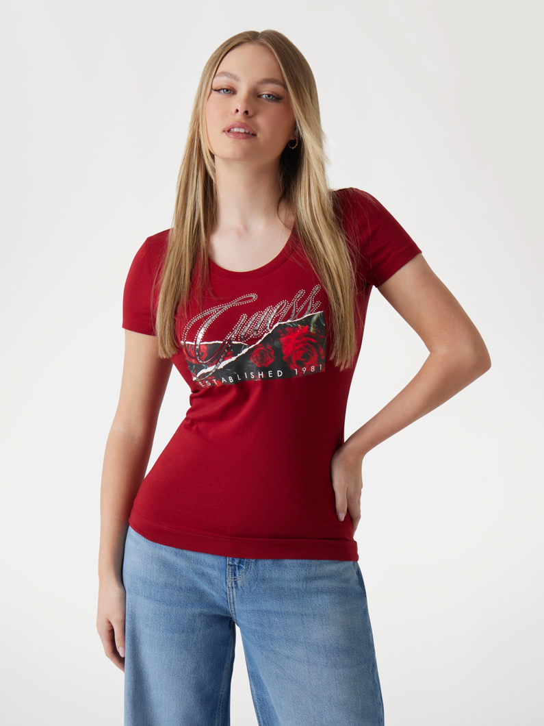 T-SHIRT - SIREN RED