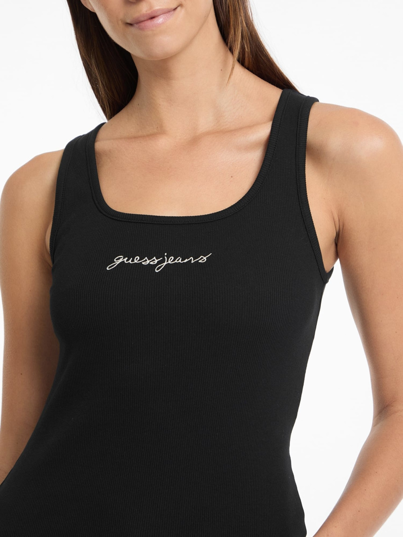 TANK TOP - JET BLACK A996