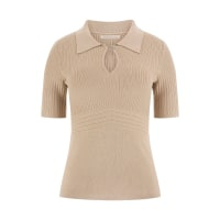 POLO SHORT SLEEVE - CREAM WHITE