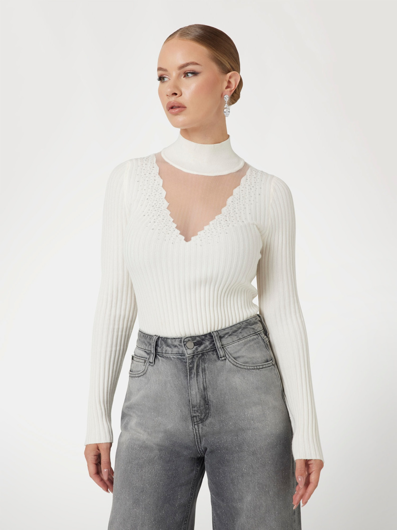 JUMPERS - CREAM WHITE