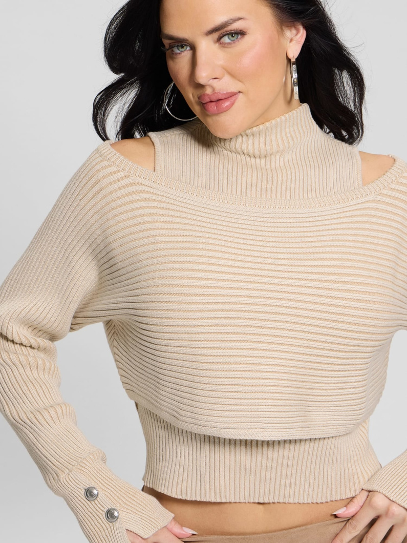 JUMPERS - CREAM AND BEIGE VANI
