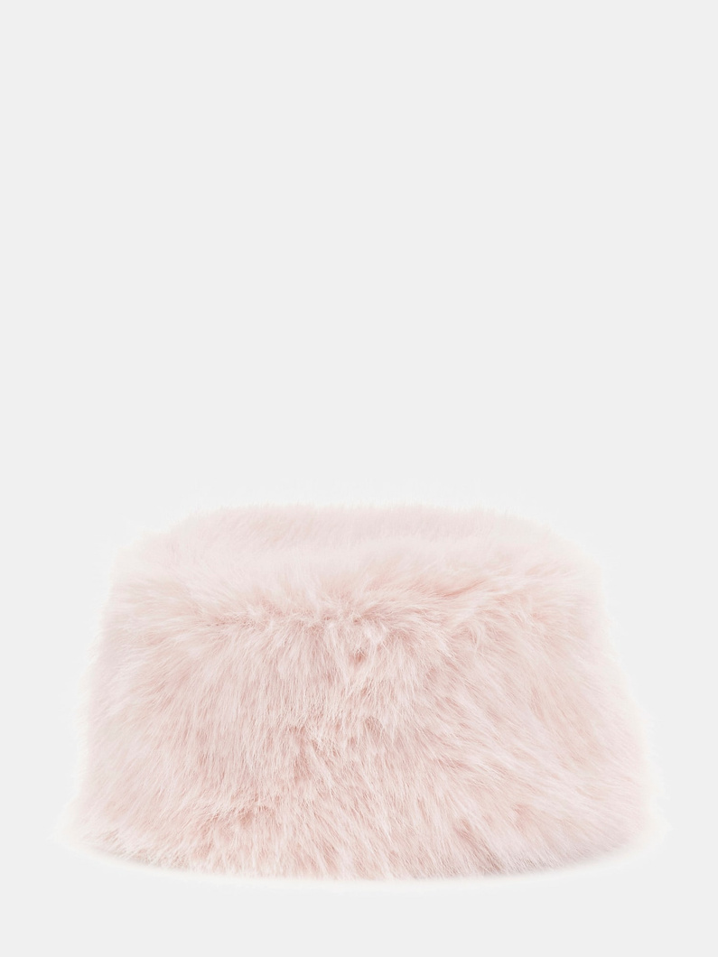 FUR HAT - LOW KEY PINK MULTI