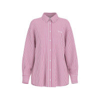 SHIRT LONG SLEEVE - WHITE AND BLUE STRIP