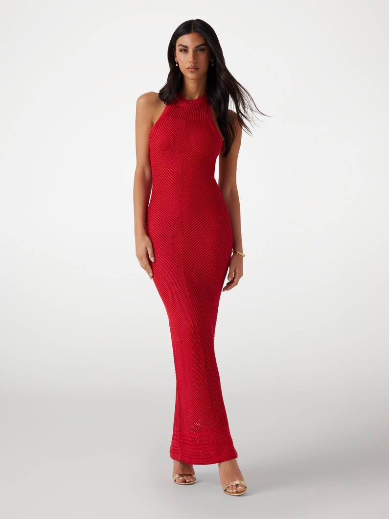 DRESS - REAL RED