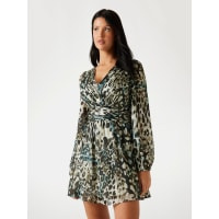 DRESS - WILDCAT PRINT