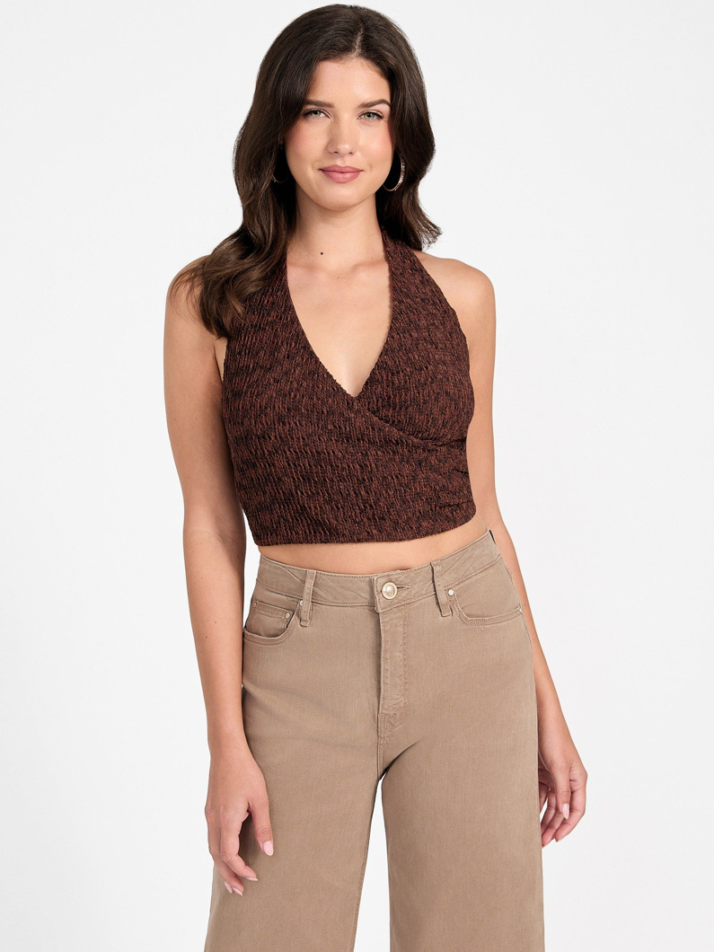 TOP - ESPRESSO BROWN MULTI