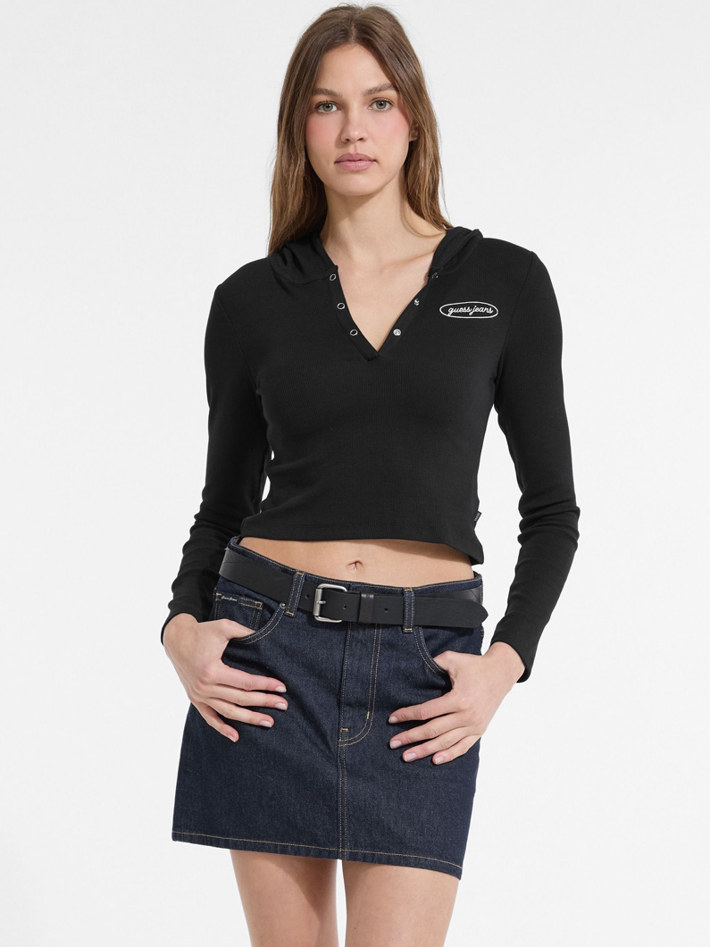 SWEATSHIRT - JET BLACK A996