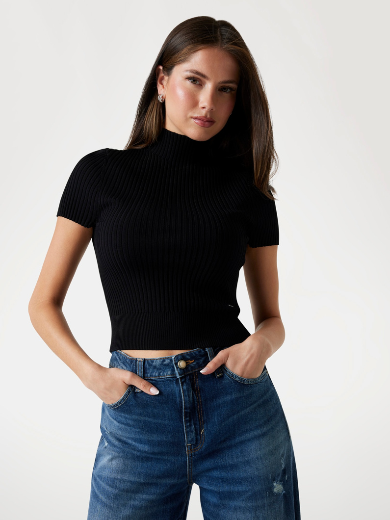 SWEATSHIRT - JET BLACK A996