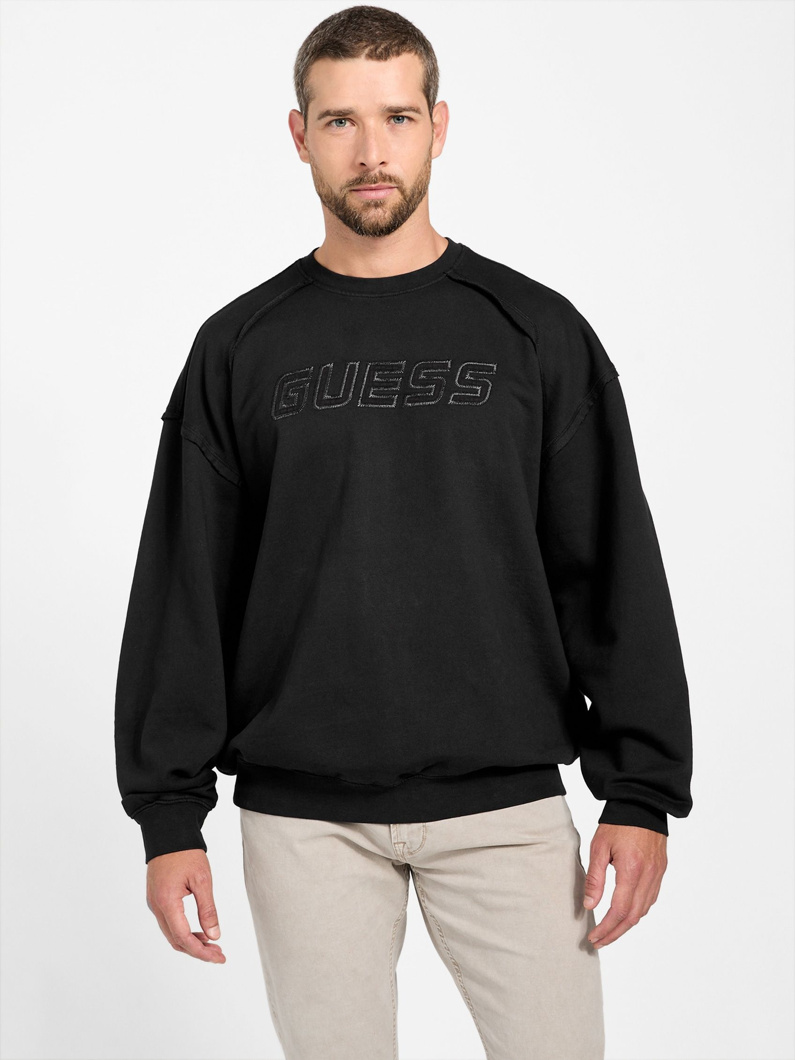 SWEATSHIRT - JET BLACK A996