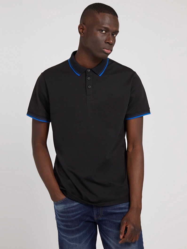POLO - PURE WHITE BLUE MULT
