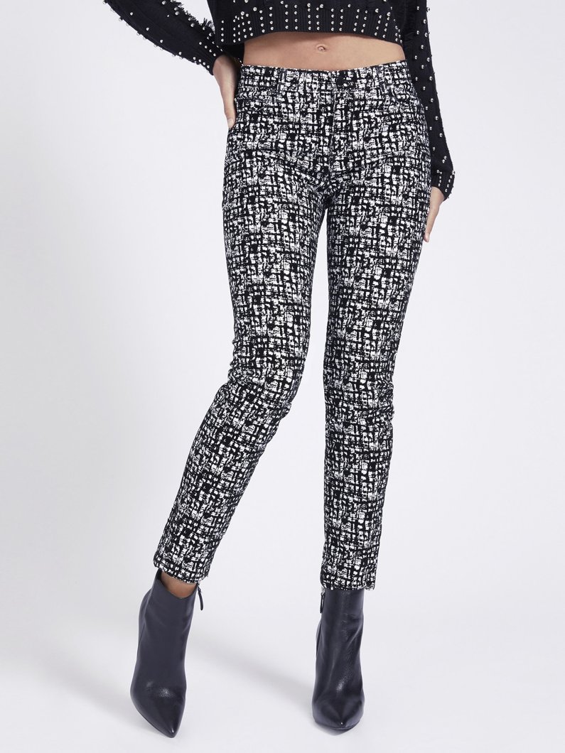 JEANS - BLACK/WHITE