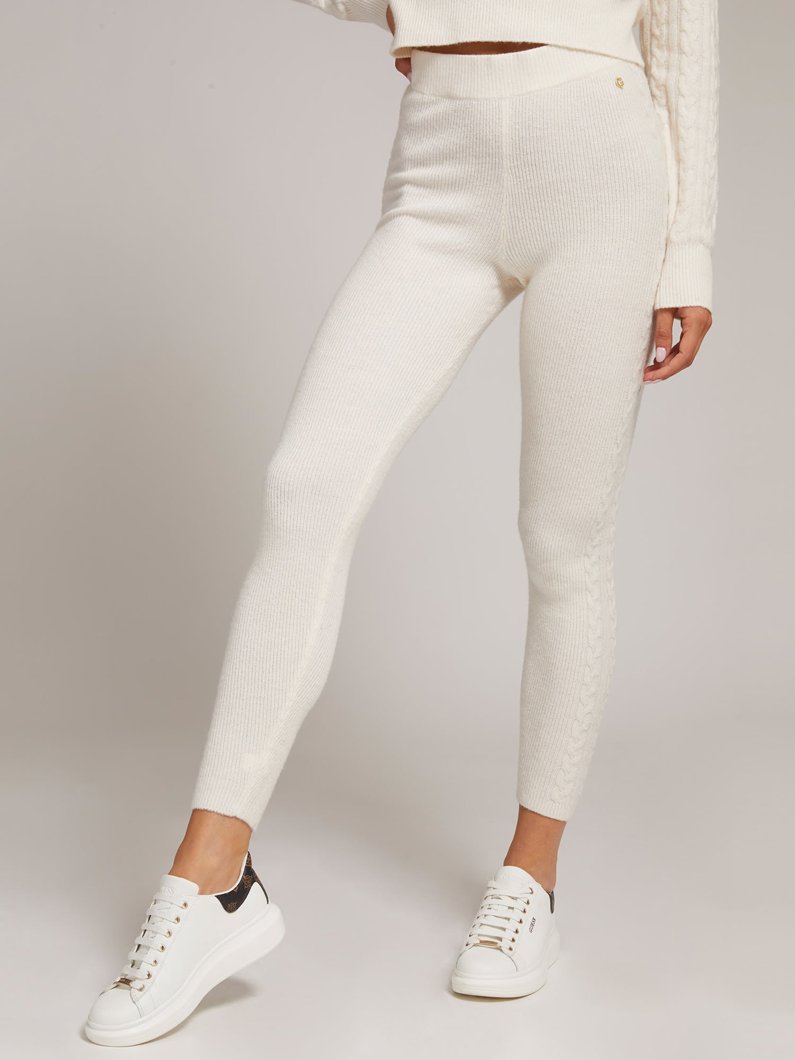 LEGGINGS - CREAM WHITE