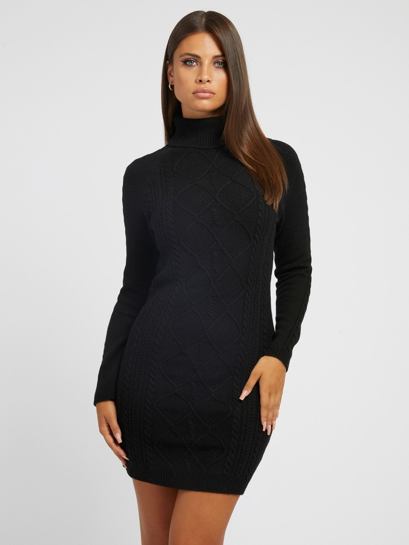 DRESS - JET BLACK A996