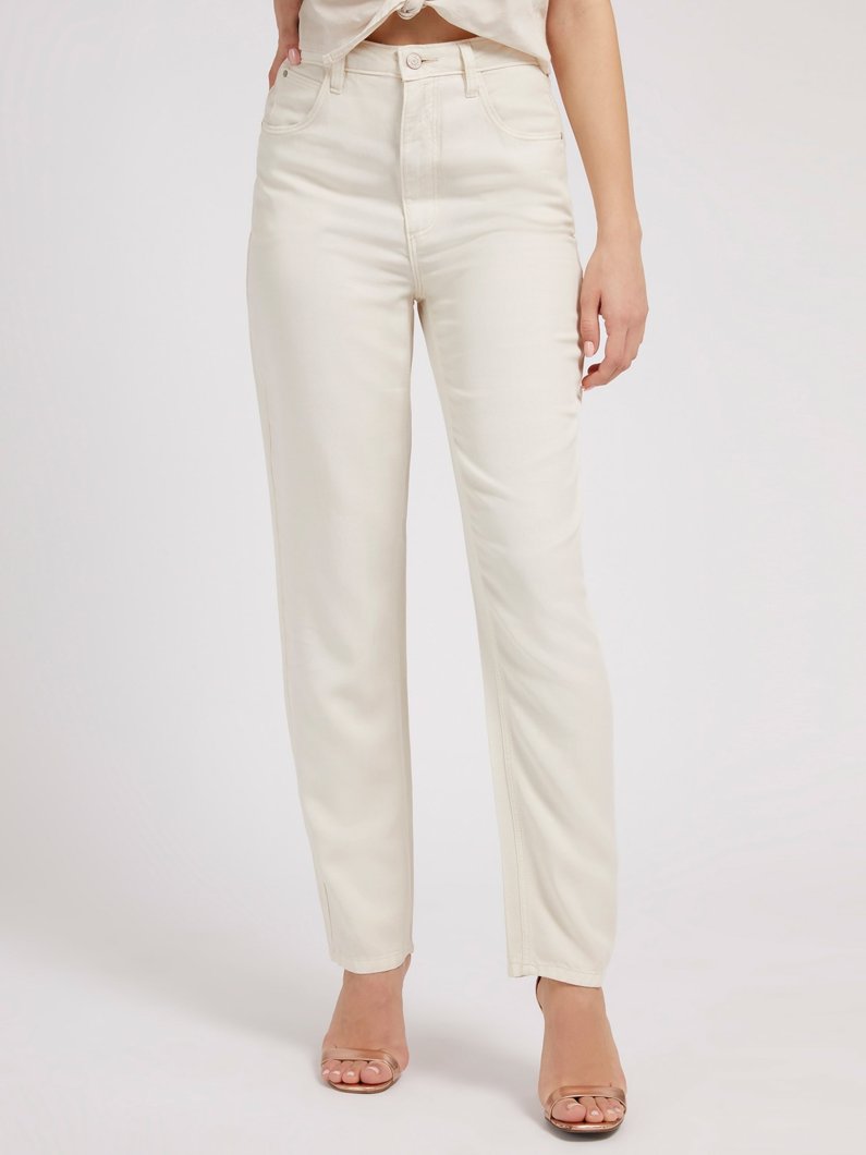 TROUSERS - PEARL OYSTER