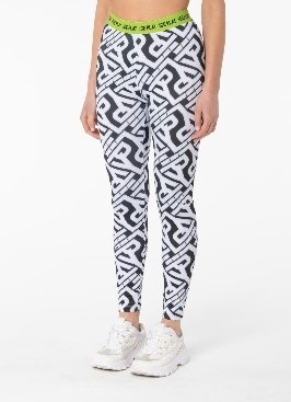 PANTS - BLACK BACKGROUND PRINT